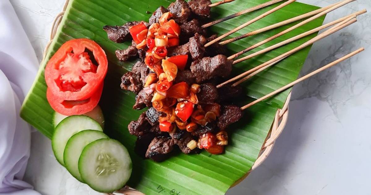 Resep Sate Maranggi Daging Sapi Oleh Yulidaertik Cookpad