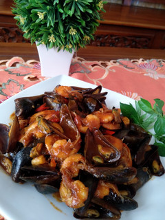 Foto resep Seafood Saos Padang