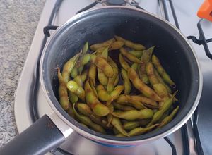 Una foto de Edamame