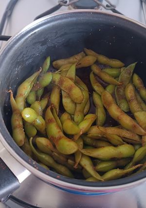 Una foto de Edamame