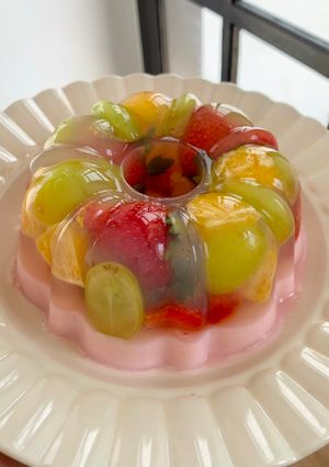 Foto resep FRUIT PUDDING / PUDING BUAH
