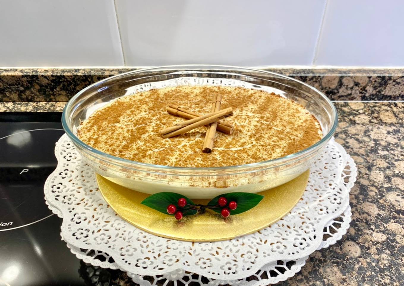 Arroz con leche "sin azúcar" (muy cremoso)