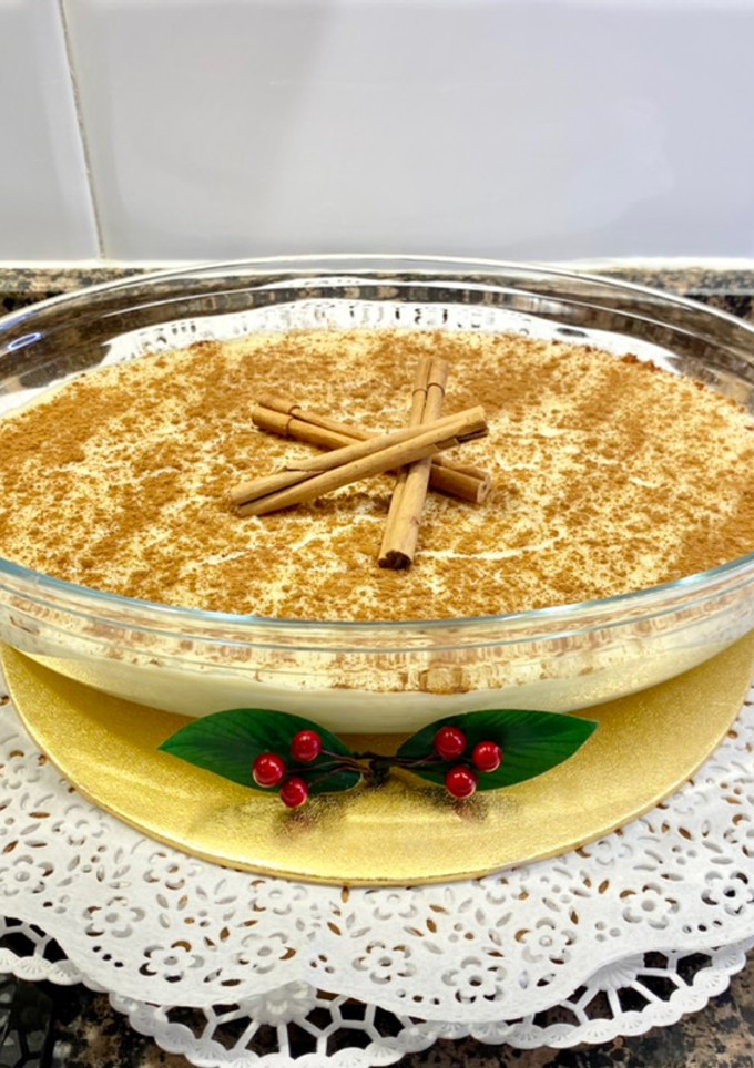 Una foto de Arroz con leche "sin azúcar" (muy cremoso)