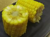 Boiled and healthy corn