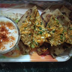 A picture of Healthy stuffed paratha.