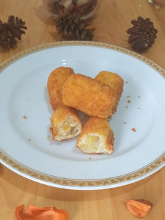 Foto resep 352. Roti Goreng isi Rogout Ayam