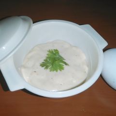 A picture of 1 minute homemade mayonnaise recipe.
