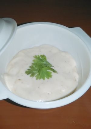 A picture of 1 minute homemade mayonnaise recipe.