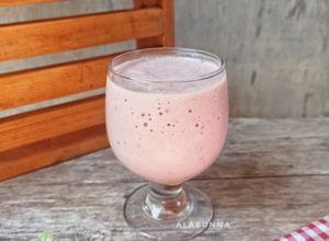Foto resep Smoothie Pisang Raspberry