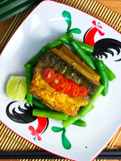 Foto resep Steak Mackerel rasa Kari 鯖ステーキカレー風味