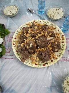 صورة لوصفة كبسة بلحم العجل