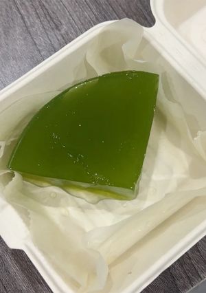 Hình của món Thạch lá nếp.