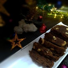 A picture of "Christmas special eggless Plum Cake".