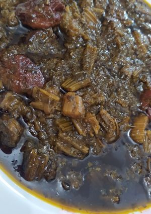 عکسی از دستور خورشت کرفس