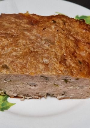 Una foto de Pastel de pollo y patata