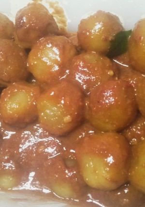Foto resep Cilok bumbu kacang