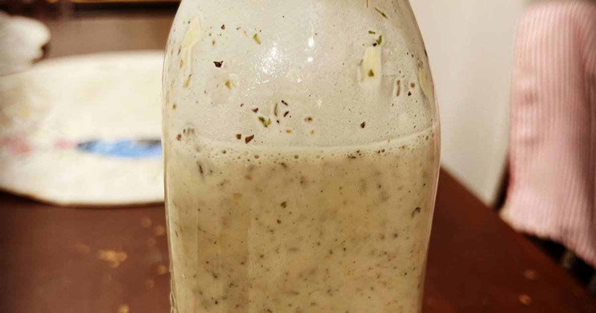 Classic Creamy Italian Salad Dressing Recipe by Minda Cookpad