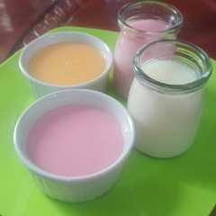 A picture of Silky puding.