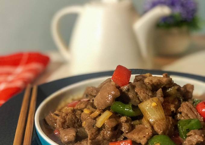 Resep Beef Blackpepper Anti Gagal