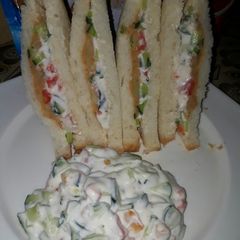 A picture of Club Sandwich❤.