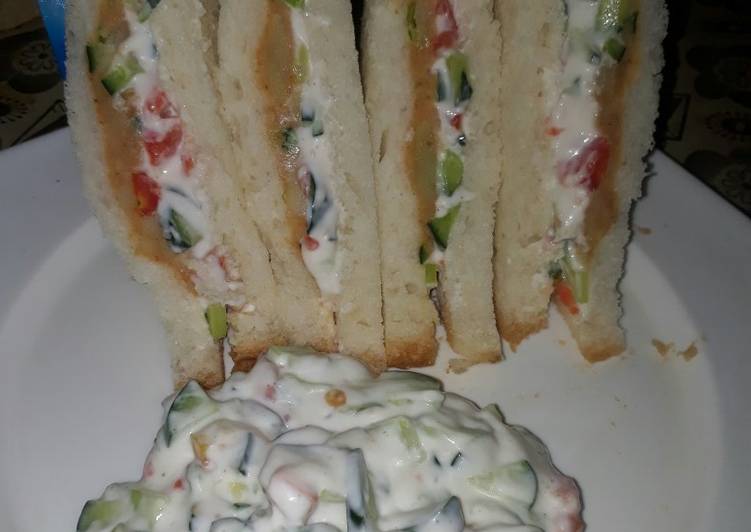 Recipe of Speedy Club Sandwich❤