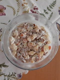 عکسی از دستور سالاد با لوبیا چیتی