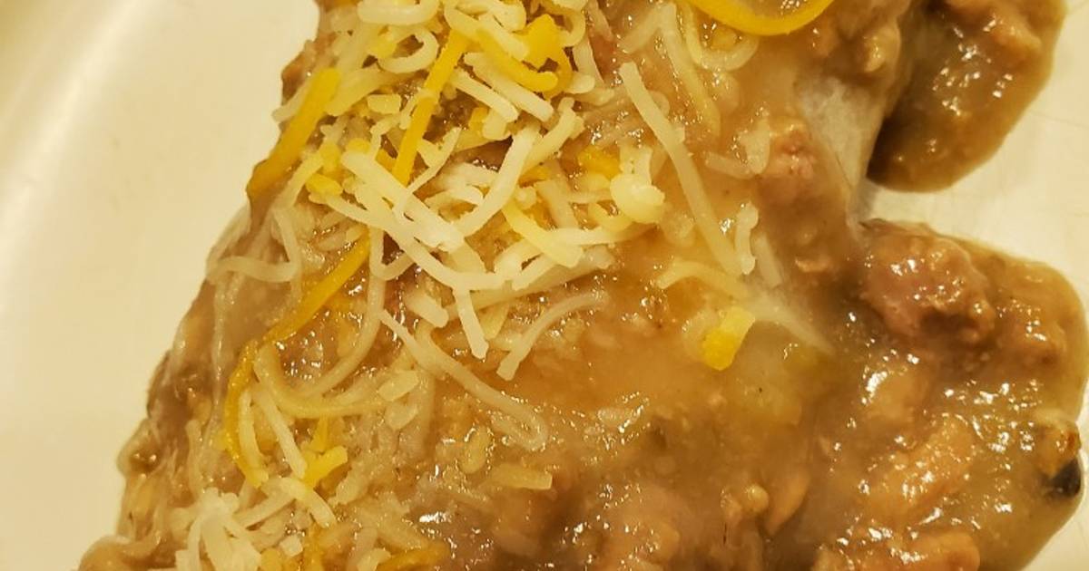 Smothered Green Chile Steak Burritos Recipe By Whizzle Cookpad 6280