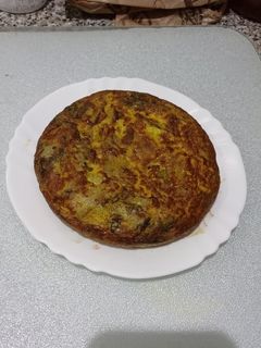 Una foto de Tortilla de acelgas
