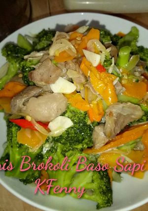 Foto resep Tumis Brokoli Baso Sapi #KitaBerbagi