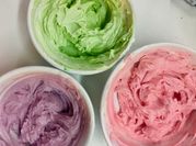 Una foto de buttercream sin manteca