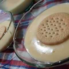 Una foto de La crema (natilla) de mi infancia