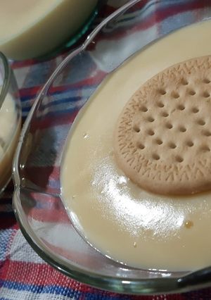 Una foto de La crema (natilla) de mi infancia