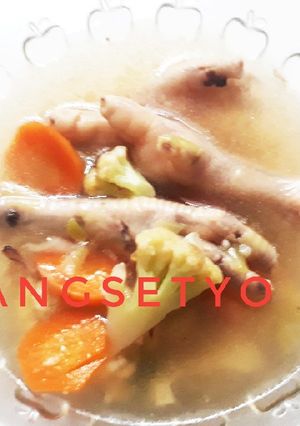 Foto resep Sup Ceker Ayam