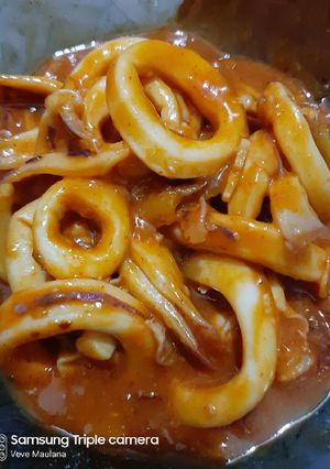 Foto resep Cumi saos asam manis pedas