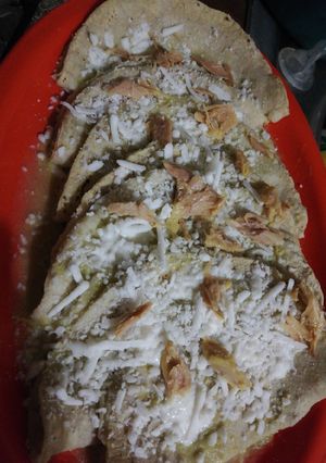 Una foto de Enchiladas verdes