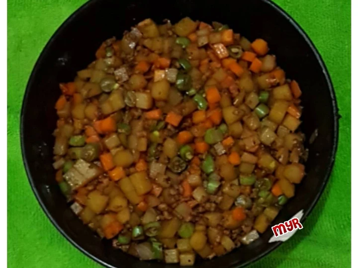 Langkah Gampang Menyiapkan Resep Tumis Kecap Daging Cincang Sayur yang Menggugah Selera Anti Ribet, Sempurna