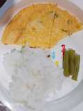 H93. Nasi Lembek, Dadar Kabocha Telur Bebek dan Buncis Kukus (9 month+)