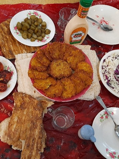 عکسی از دستور کوکو سیب زمینی