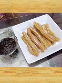 Foto resep Churros Saus Coklat Simple