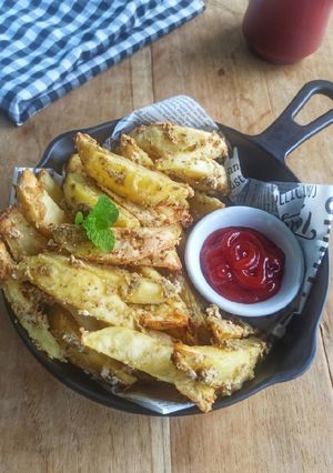Foto resep Potato wedges oregano