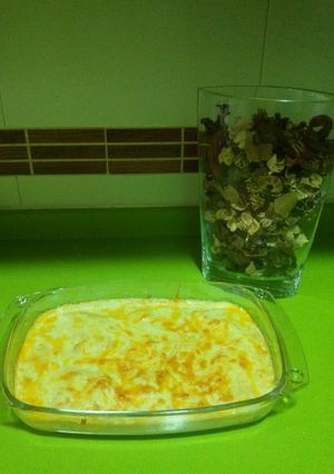 Una foto de Filetes de pollo con salsa de cebolla