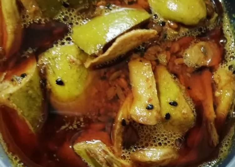 Steps to Prepare Super Quick Homemade Mango pickle