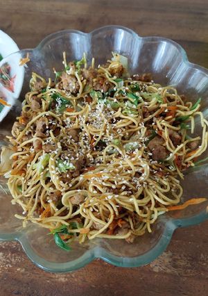 Foto resep Mie hoisin Marion's kitchen