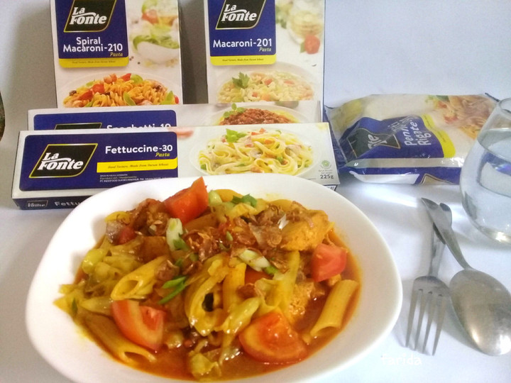 Resep: Pene Ziti Rigate Tongseng Ayam Simpel