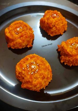 A picture of Gajar halwa.