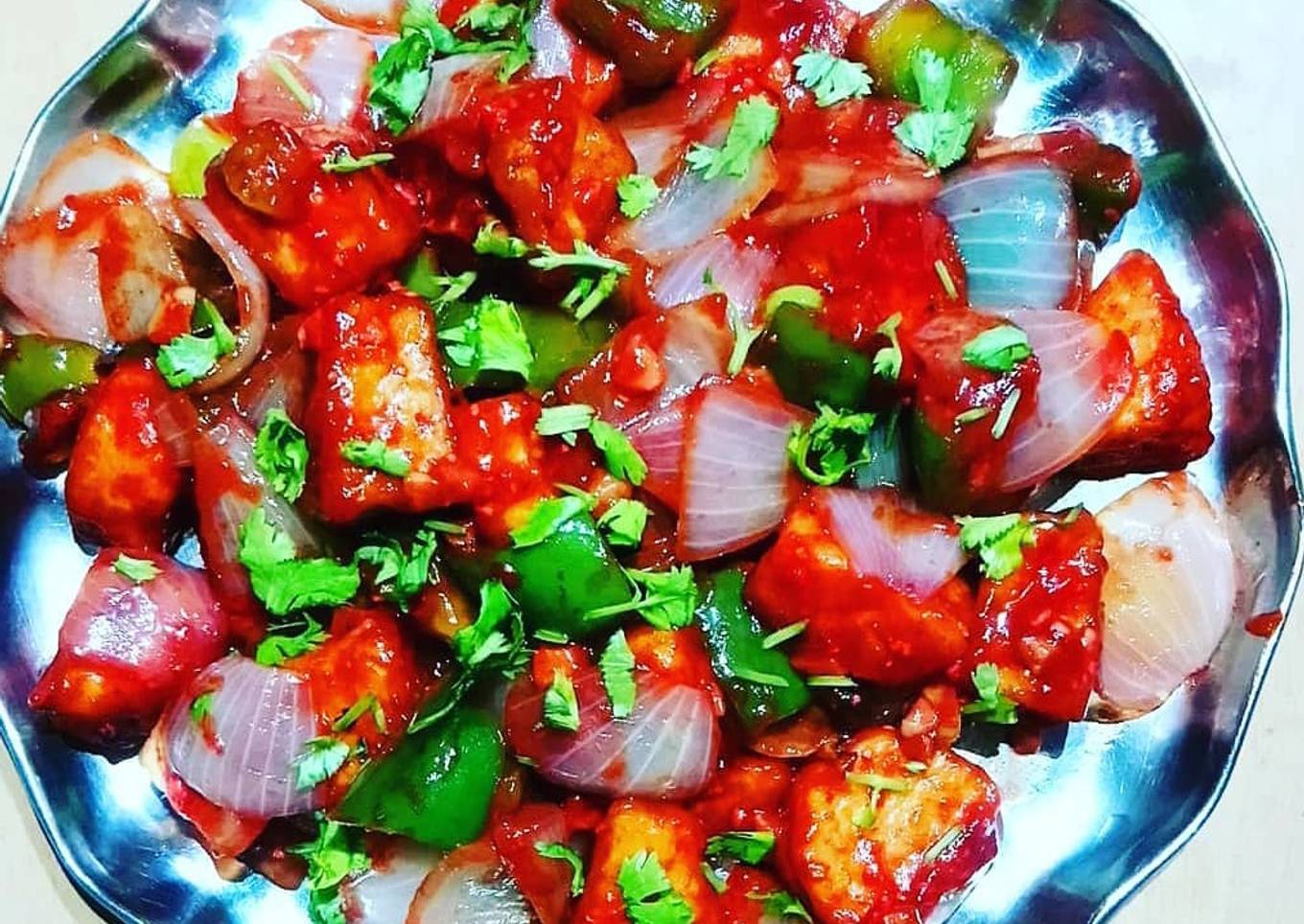 Stir Fried Chilli Paneer