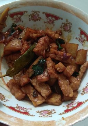 Foto resep Orek Tempe Kentang