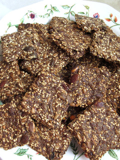 Sós, magos ropogós (útifűmaghéjjal) recept fotója