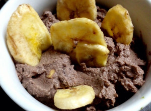 Una foto de Mousse de ricotta y cacao