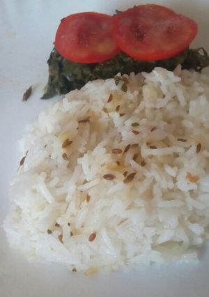 A picture of Cumin Rice # Author Marathon#.
